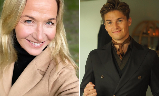 Filip Lamprechts roliga busringning – till mamma Kristin Kaspersen