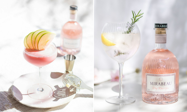 Gindrinkar – 10 härliga recept med Mirabeaus rosé gin