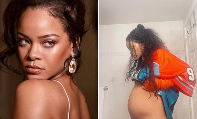 Rihanna har postat sin första gravidbild – och den är så fin!