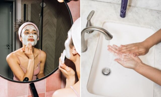 8 saker de flesta av oss gör fel när vi tvättar ansiktet