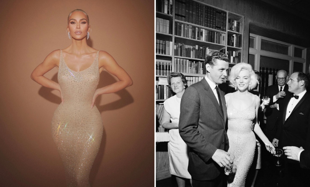 Kim Kardashian bar ikonisk Marilyn Monroe-klänning på årets Met Gala