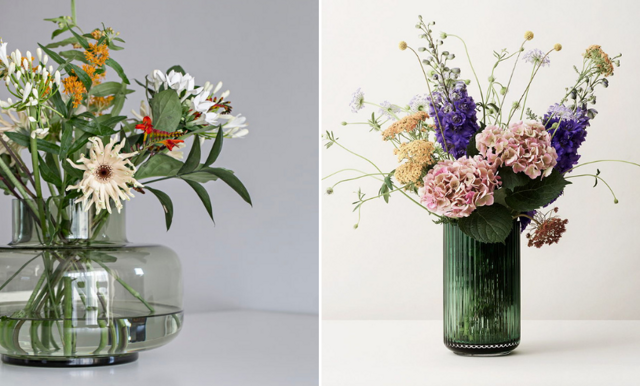 Klassiska vaser till våren buketter