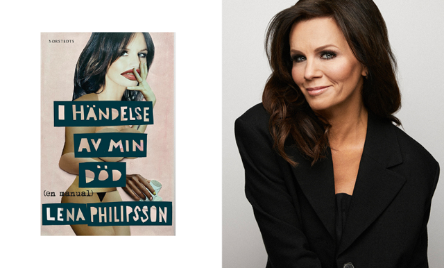 Lena Philipsson berättar om hjärtbesvären i nya självbiografin I händelse av min död