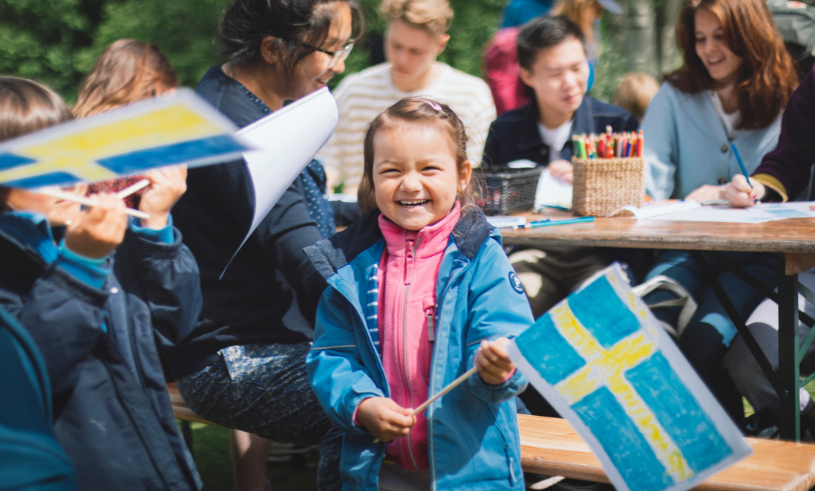 Fira Nationaldagen på Skansen 6 juni