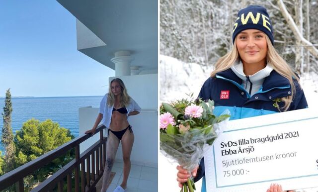 Parasportstjärnan Ebba Årsjö visar upp sitt ben – hoppas vara till hjälp för andra