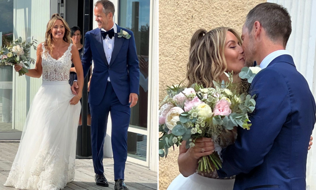 Magnus Norman och Jessica Wahlgren har gift sig – spana in bilderna här!