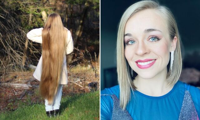 Kallades för verklighetens Rapunzel – därför klippte hon av sitt hår