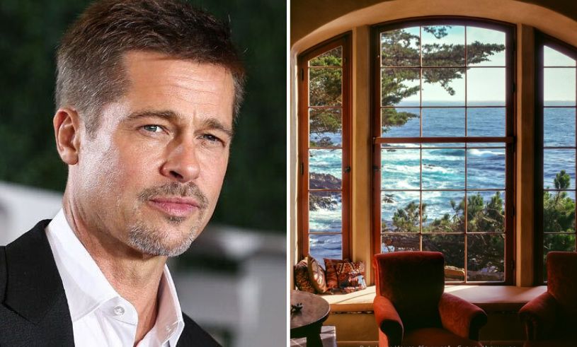 Brad Pitts nya hem – hundraårig villa vid Kaliforniens kust