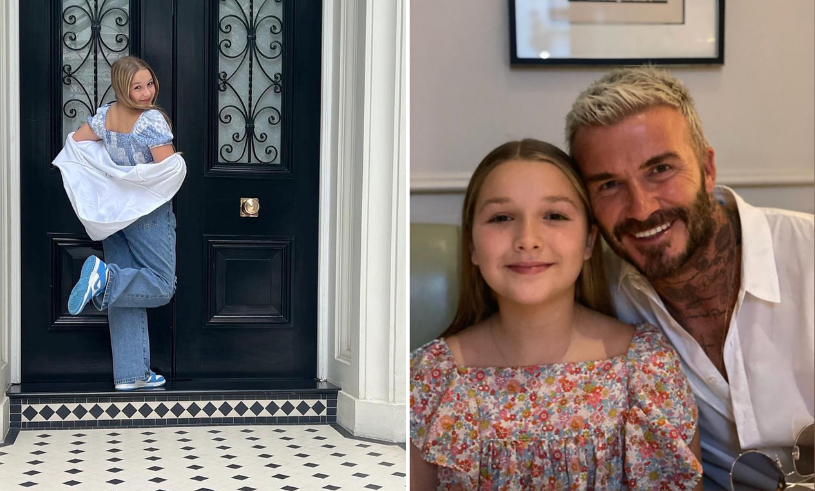 David och Victoria Beckhams känslosamma gratulationer på dottern Harpers 11-årsdag
