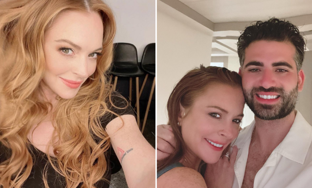 Lindsay Lohan har gift sig med fästmannen Bader Shammas