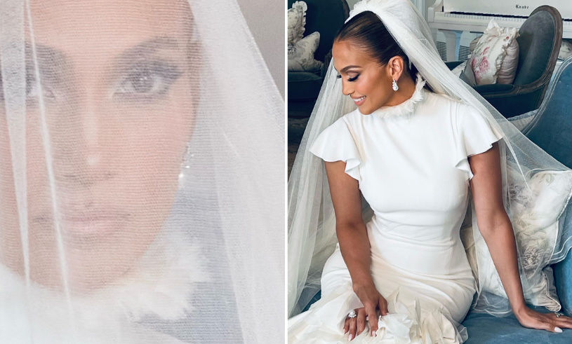 Jennifer Lopez delar första bilderna från bröllopet med Ben Affleck – se hennes 3 (!) drömmiga bröllopsklänningar här