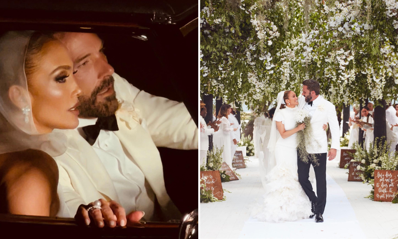 Jennifer Lopez och Ben Affleck har gift sig – igen