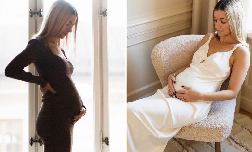Michaela Forni är gravid med sitt andra barn
