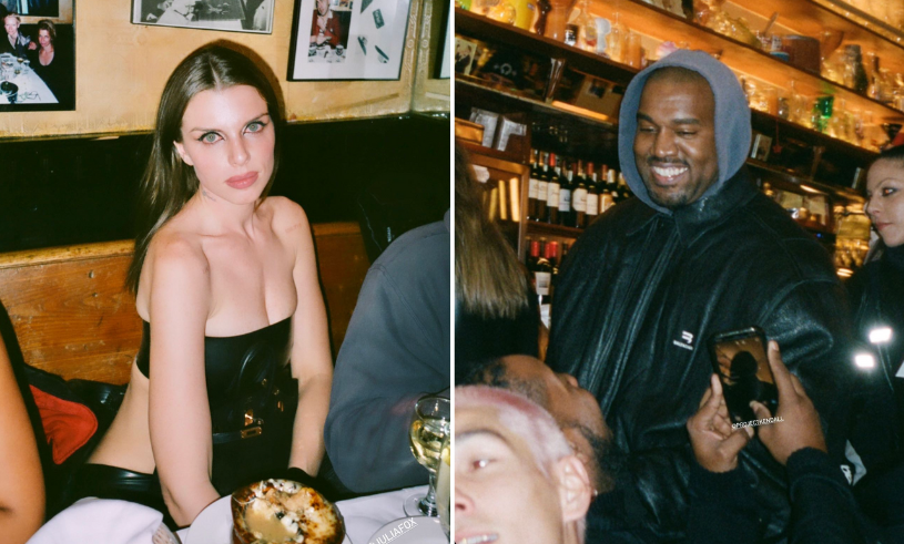 Julia Fox dejtade Kanye West för att få honom att “lämna Kim Kardashian ifred”