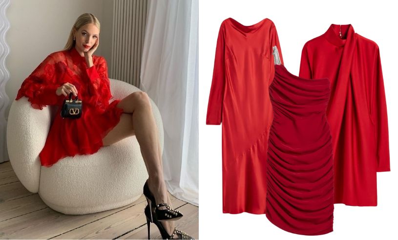 Julklänningar 2023 – gör dig redo för firande i vackra röda klänningar
