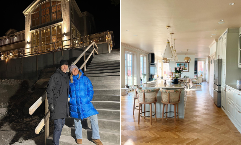 Pernilla Wahlgrens lyxiga villa på Lidingö är klar – spana in bilderna här