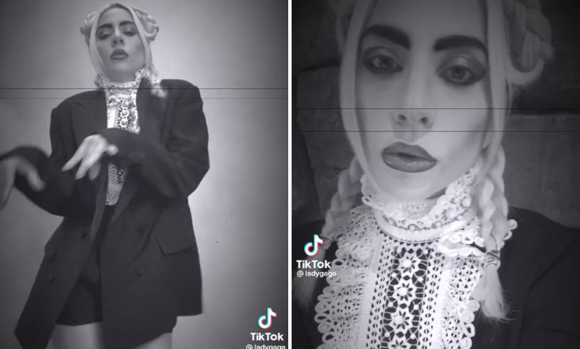 Lady Gaga tolkar Wednesday Addams dans i viralt klipp