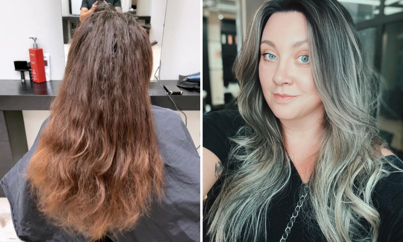 Camilla Läckbergs förvandling – omfamnar sitt gråa hår