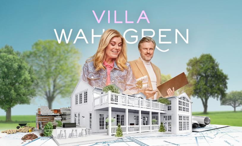 “Villa Wahlgren” – Pernilla Wahlgren bygger sitt drömhus i nytt program på kanal 5