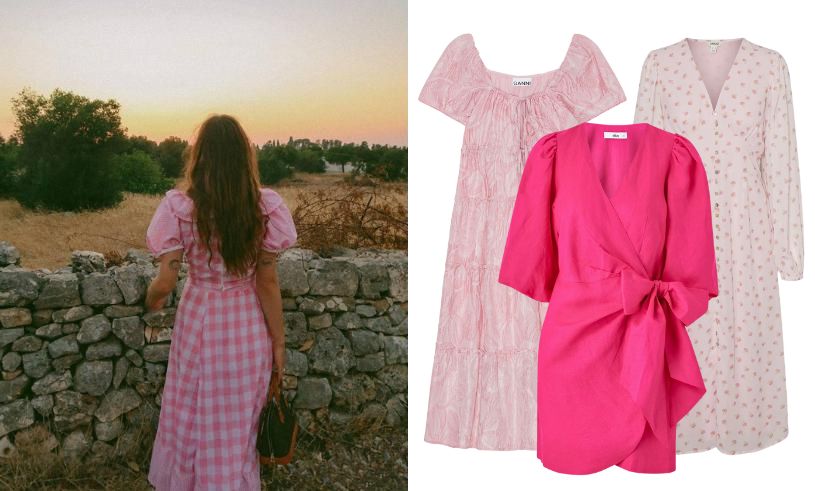 Vackra klänningar i rosa – sommarens trendigaste nyans