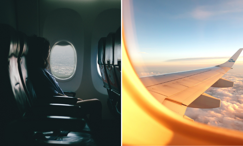 Därför ska du alltid välja en fönsterplats på vänster sida i flygplanet
