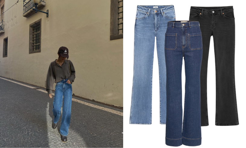 Bootcut jeans – en av höstens stora denimtrender!