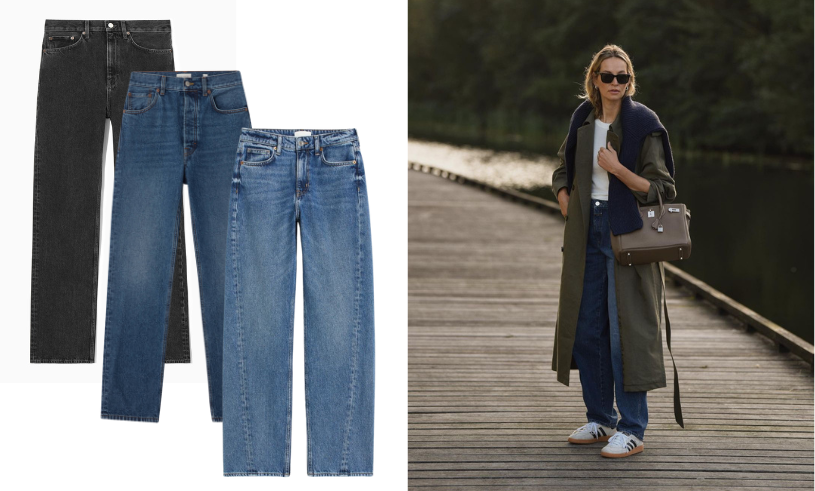Raka jeans – 20 trendiga köp för hösten 2023