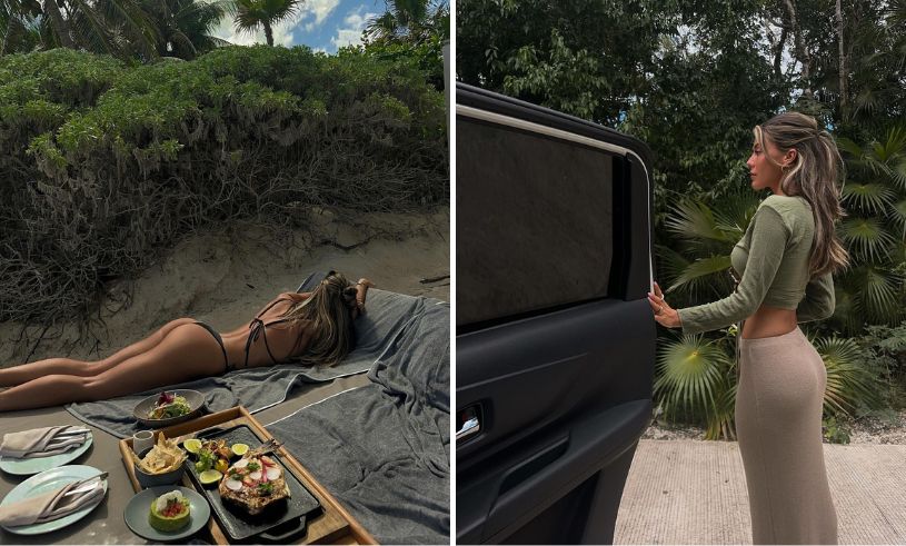 Så mycket kostar Bianca Ingrossos lyxiga semester i Mexiko