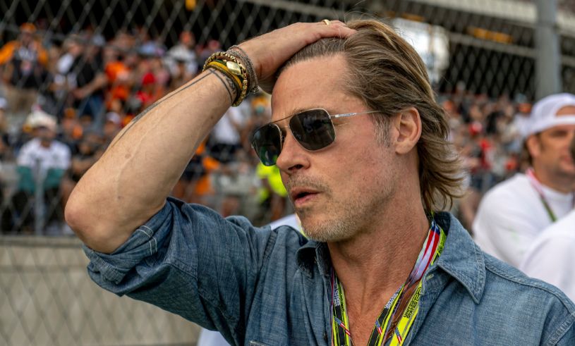 Brad Pitt och Ines de Ramon visar upp kärlekslyckan