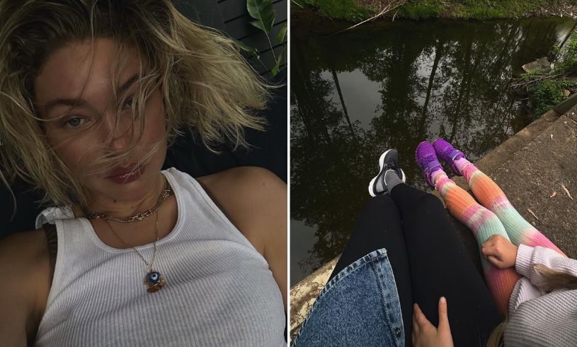 Gigi Hadid delar sällsynta bilder på dottern Kai, 3, på Instagram