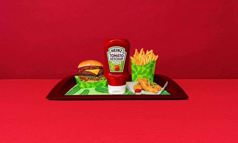 Heinz lanserar ketchup med smak av picklad gurka