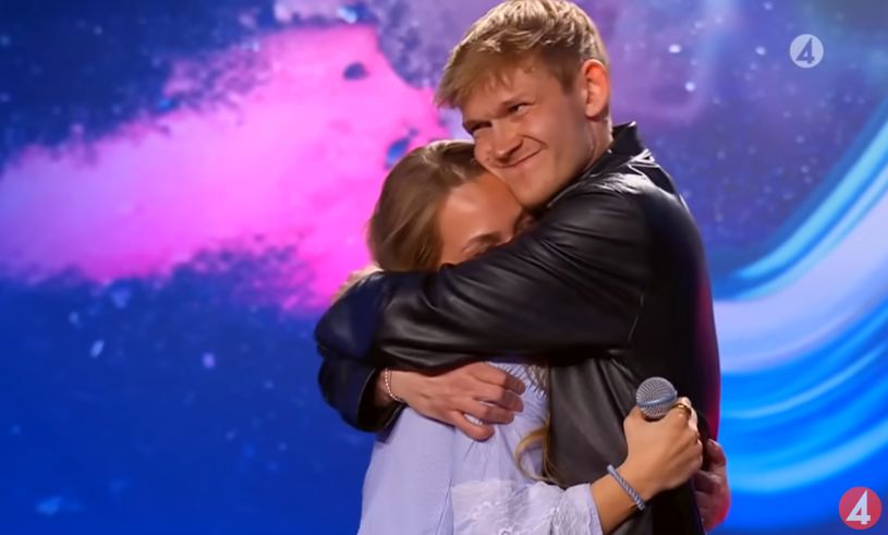 Minou Nilsson och Alexander Frithiofsson blev ett par efter kärleksfulla duetten i Idol