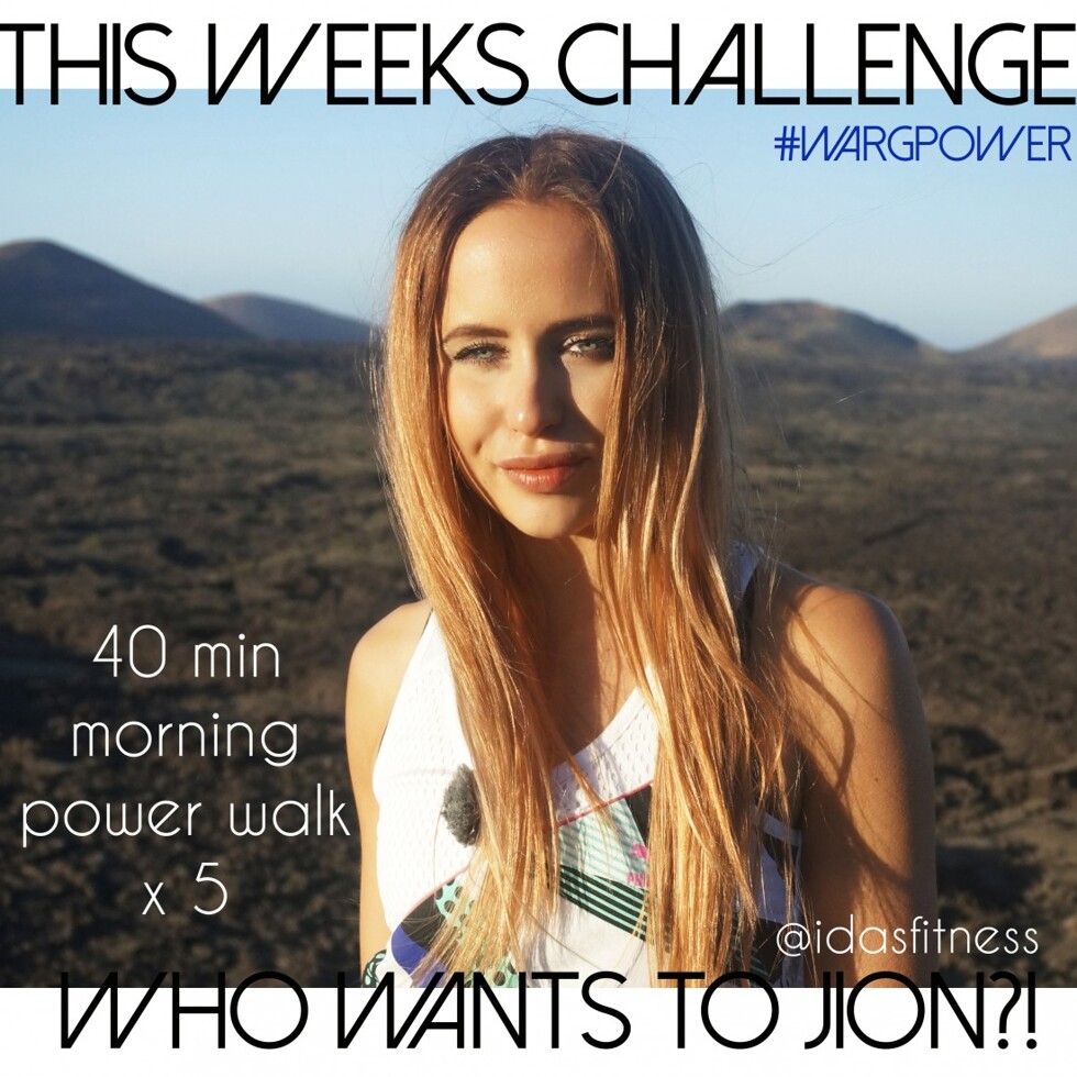 this weeks challenge pw