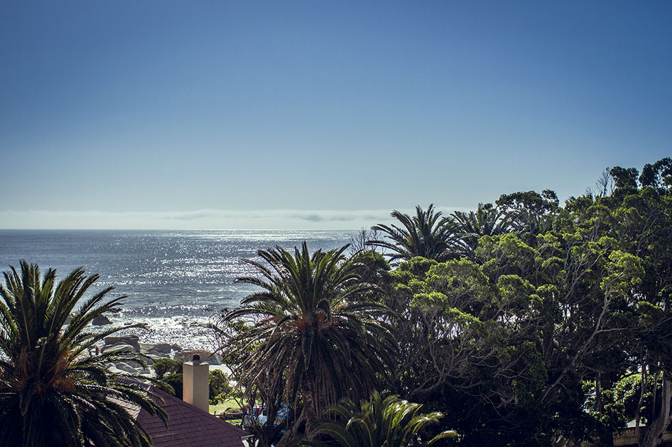 view from south beach hotel, camps bay
