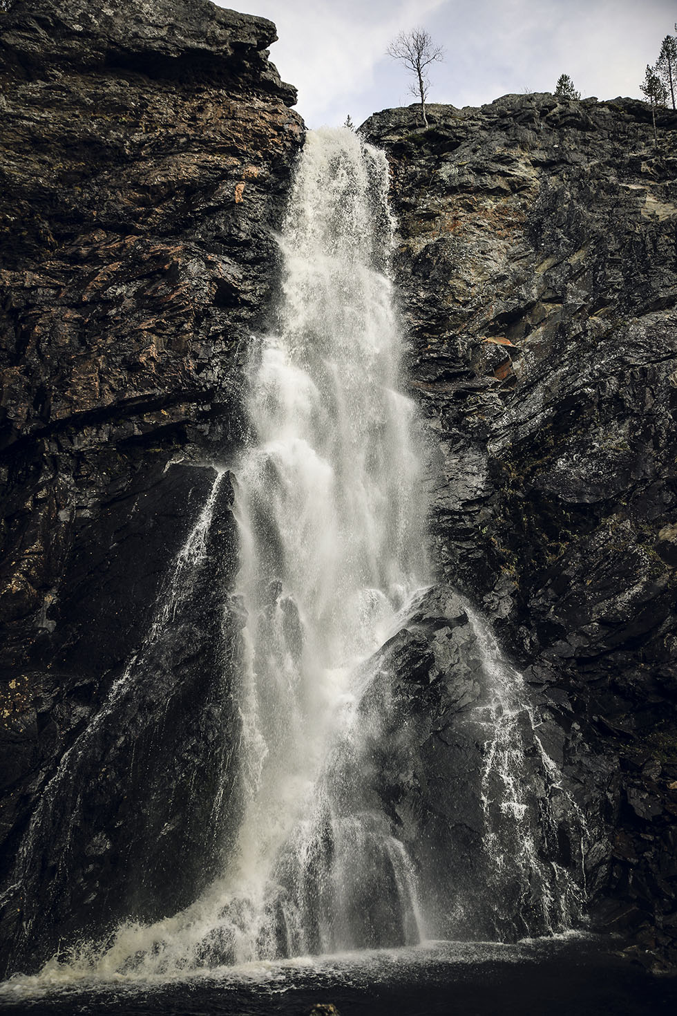 Brudslöjan vattenfall