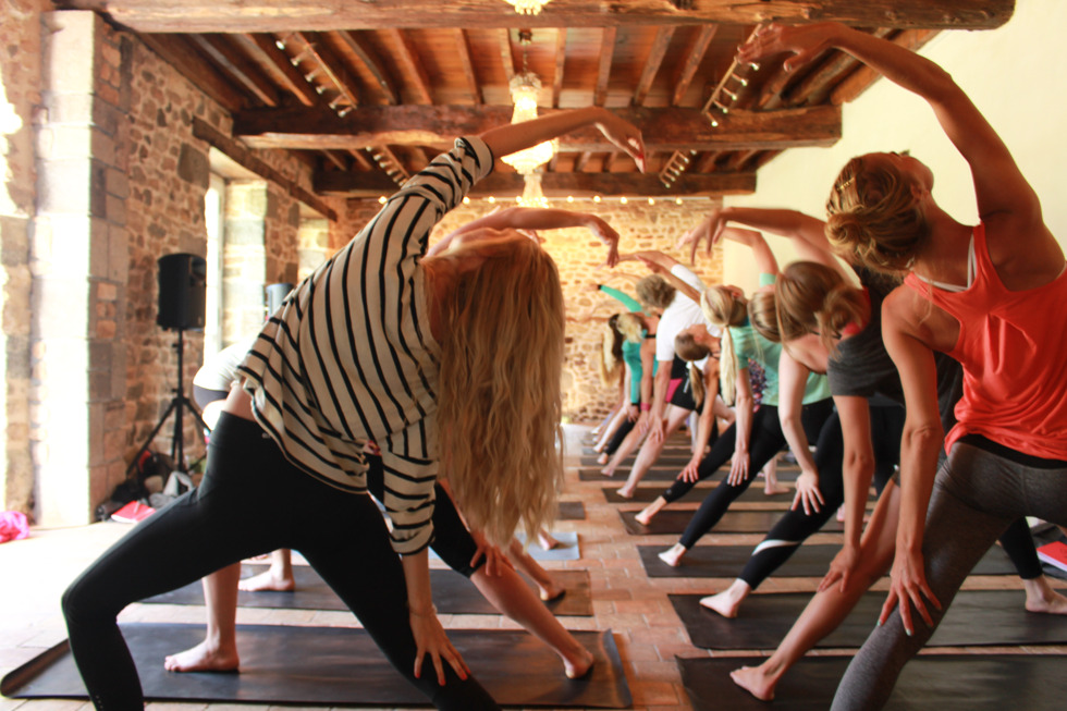 Kärlek i Bretagne yogiakademin
